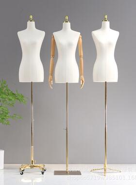 婚纱17276店专用模特服馆特模道具女半礼身人台假特人人体婚纱模