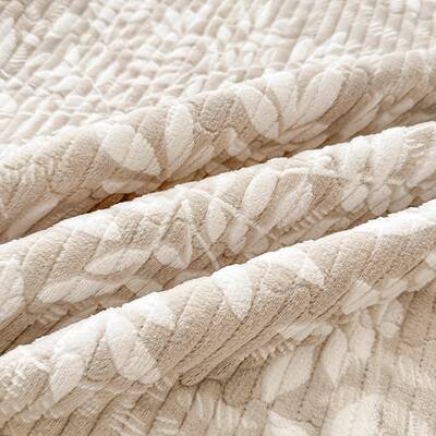 加绒防滑牛绒SQE25091棉床垫榻榻米床奶盖高档褥炕垫子夹保暖床裙