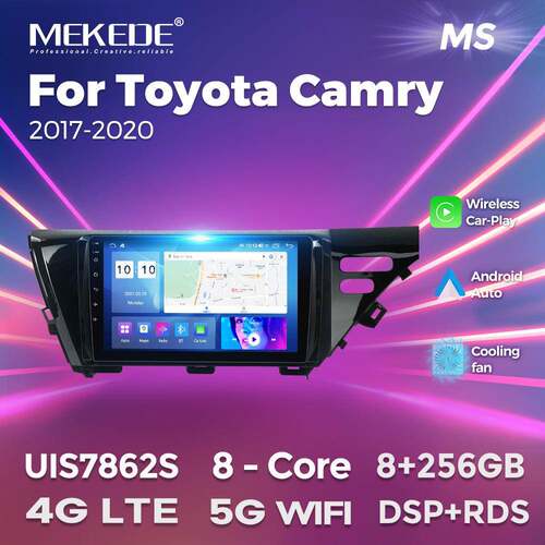 适用于Camry2017-2020丰田凯美瑞安卓车载智能中控导航仪carplay