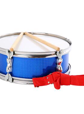 金果乐器蓝色13寸不锈钢压圈小军鼓队鼓少先队鼓号队小鼓直销