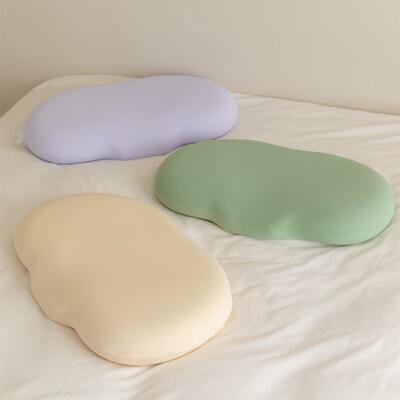 PJA092清水棉云豆枕记忆枕进一步改良柔软即回弹枕芯枕头