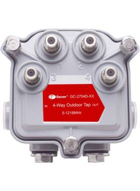 有线电视室外5-1218mhz四路分支器野外型CATVOutdoor4-Waytap