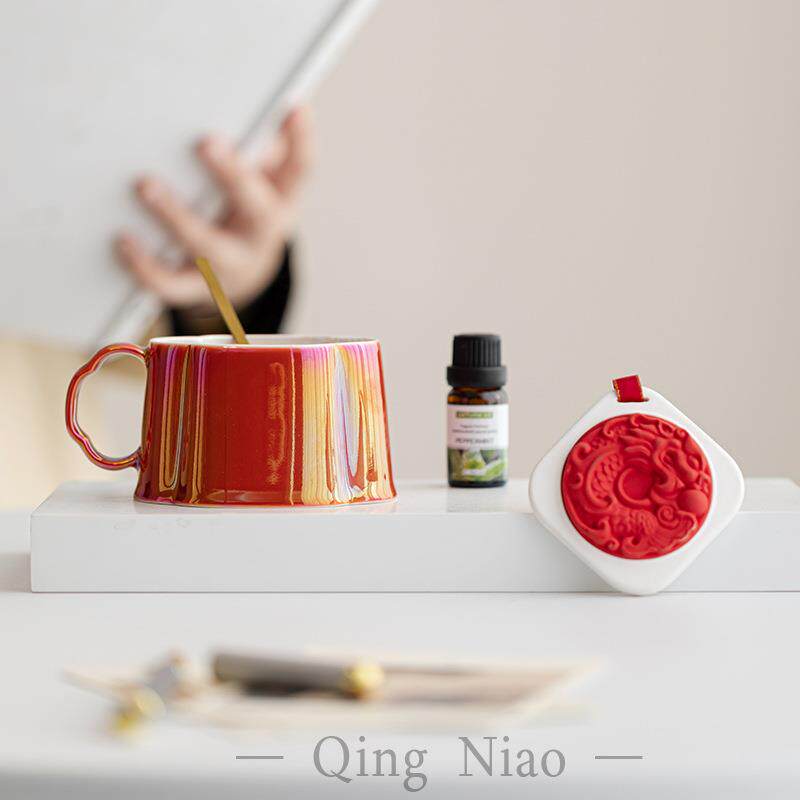 海棠馨龙新春茶礼套装手工咖啡杯创意散香片手冲挂耳咖啡送礼佳品