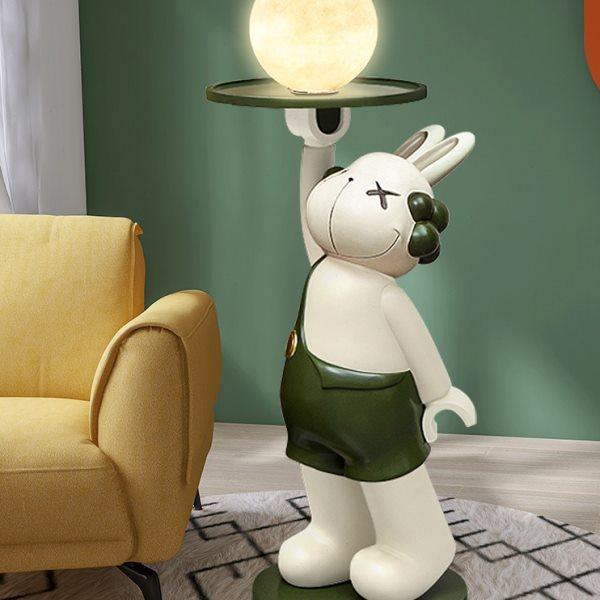 创意客厅落地摆件大型网红兔电视柜旁边乔迁新居礼品家居软装饰品,家居饰品,落地摆件,淘宝优惠券,粉丝福利购,淘宝优惠卷