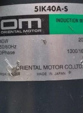 5IK40GN-C 5GN100K 5GN10XK 5GN100RA 5GN100RH东方马达OM