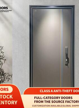 TT-OP甲级10公分进户门家用入户门室内出租房间门月隐3077