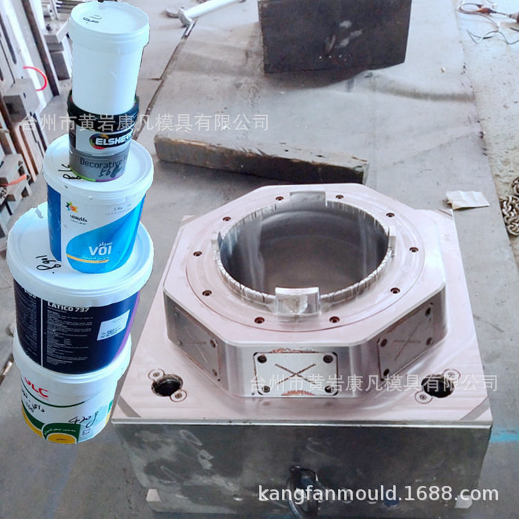 塑料桶模具油漆桶模具涂料桶模具专做设计制造塑胶桶模具