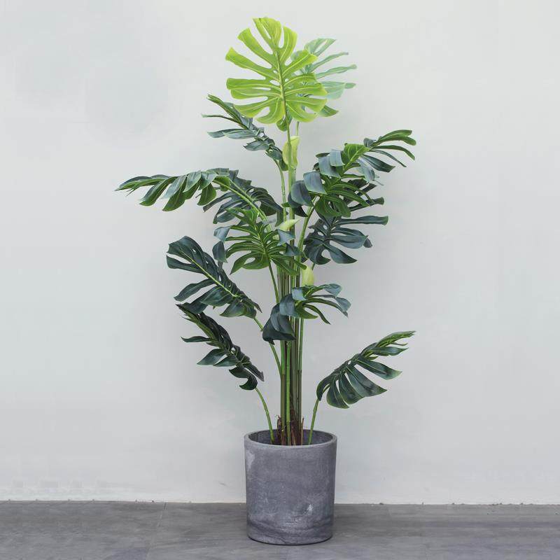 北欧仿真阔叶龟背大型绿植盆栽室内假树仿真树客厅造景橱落地摆设,纺织面料/辅料/配套,纺织机械配件,淘宝优惠券,粉丝福利购,淘宝优惠卷