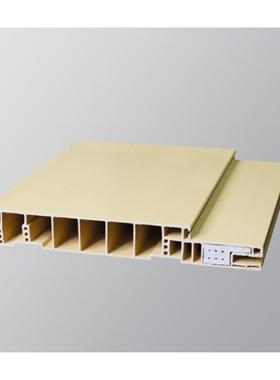 PB220-P新款竹木纤维板PVC线条木塑门塑木门门套线PVC踢脚线