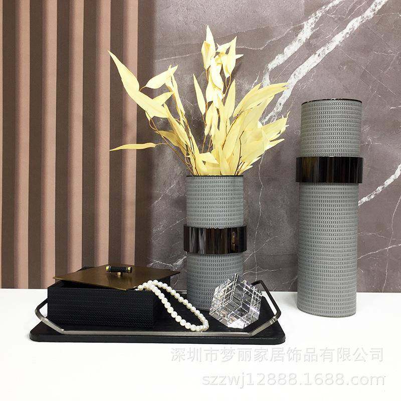 样板房托盘组合样板房间售楼处书房客厅玄关桌面软装花瓶组合摆件,纺织面料/辅料/配套,纺织机械配件,淘宝优惠券,粉丝福利购,淘宝优惠卷