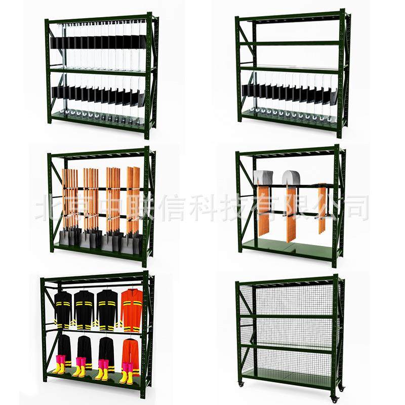军绿色货架盾牌货架铁锹架锹镐架物资货架钢叉架货架器材存放货架,纺织面料/辅料/配套,纺织机械配件,淘宝优惠券,粉丝福利购,淘宝优惠卷
