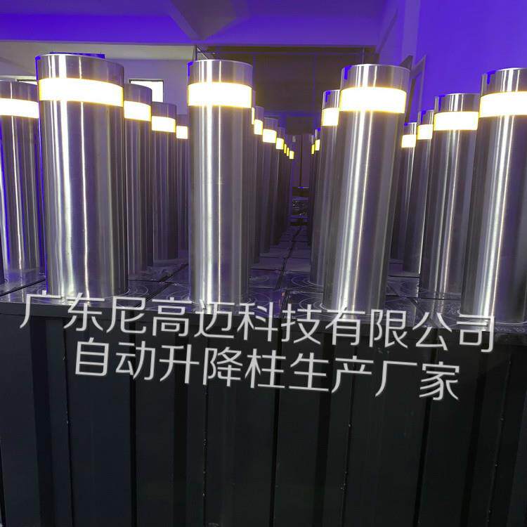 现货供应液压自动升降柱劝阻地埋伸降柱不锈钢伸缩防撞柱路障
