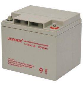 Loupower莱力蓄电池6-GFM-17包邮莱力蓄电池12V17AH