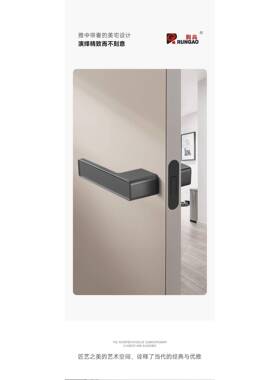 极奢简生门态锁五金81608轻风
