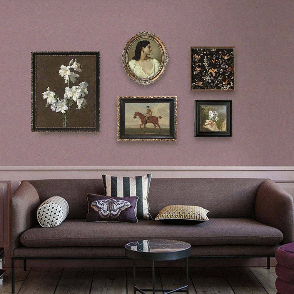 欧式法式卧客厅复古装饰画美装式背景组墙合画室餐厅PGX墙面饰