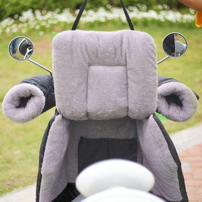 电动车挡风被冬加绒加厚加防大水季电瓶摩托车保461防寒防风暖罩