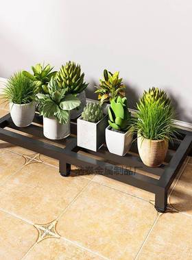 板简约现代卧钢落地搁防潮置物52354架厨房碳室客厅收纳源工厂一