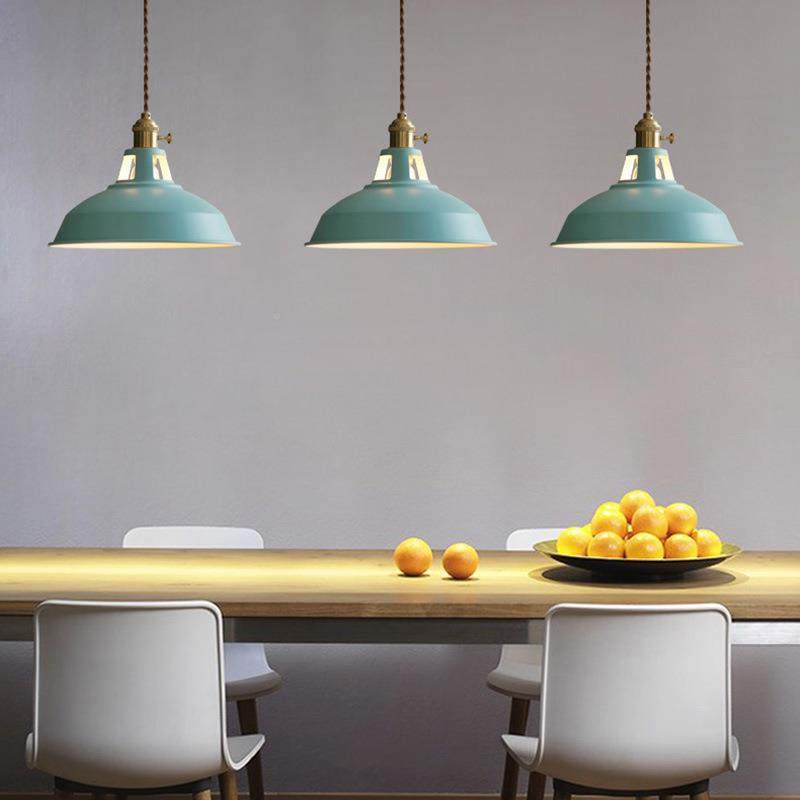 北欧风格单头创意马吊灯个性简约装店铺餐厅卧室卡服吧727龙台小