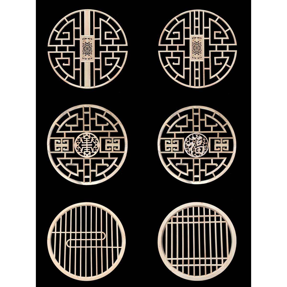 东阳木雕中式实木吊顶花格花窗圆形镂空中式装修灯罩玄关壁饰,机械设备,其他机械设备,淘宝优惠券,粉丝福利购,淘宝优惠卷