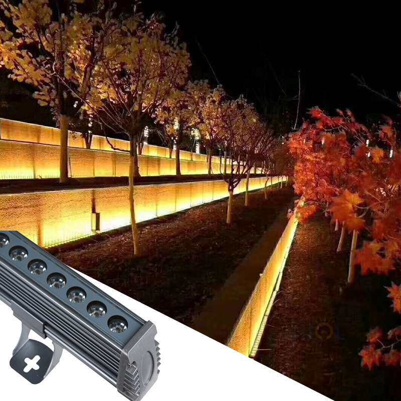 LED洗墙灯亮化工程户外防水线条灯景观灯墙壁室内背景婚庆投射灯