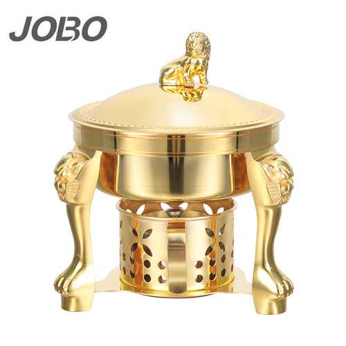巨博（JOBO）304不锈钢小火锅一人一锅单人酒精炉火锅炉火锅仔