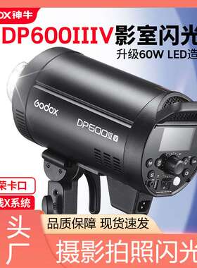 神牛DP600IIIV影室闪光灯摄影常光灯摄影灯拍照补光灯拍照柔光灯