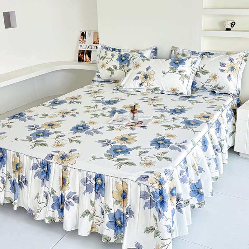 单品床裙13376全棉床裙柔软双人全棉床裙单人宿舍纯棉床裙三件套,电子元器件市场,其它元器件,淘宝优惠券,粉丝福利购,淘宝优惠卷