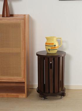 北欧实木凳子家木板凳客D705凳厅时尚简用约小矮圆凳凳餐凳可木叠