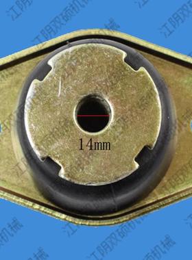 叉车配现代2震TCCD10E-件7P0GKYE发动机支架垫减垫2/吨机脚支脚垫