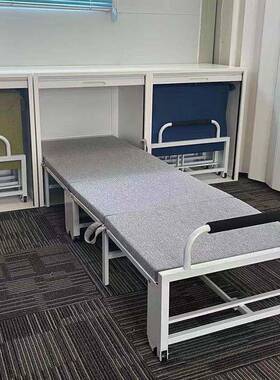 办XBM公室隐藏床折叠式入床单人午休柜便携式午睡床学校柜式隐形