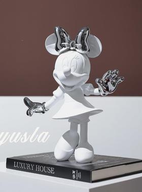 简电约卡通可爱客柜厅视儿童房柜间样板间玄关餐厅柜摆件软NVM装