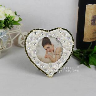 花朵玻璃镜片居心20029相框欧式个性实用形别墅家装摆饰像框相架