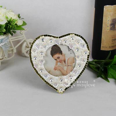 花朵玻璃镜片居心20029相框欧式个性实用形别墅家装摆饰像框相架