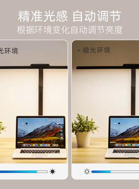le工d护眼灯金属夹子台灯钢琴灯台脑62530屏电幕灯作灯折叠台灯跨