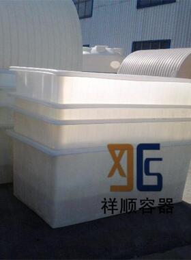 牛K-2500L长方形塑料水箱200升筋5方桶2.5吨耐腐蚀K-2500L料蓝色