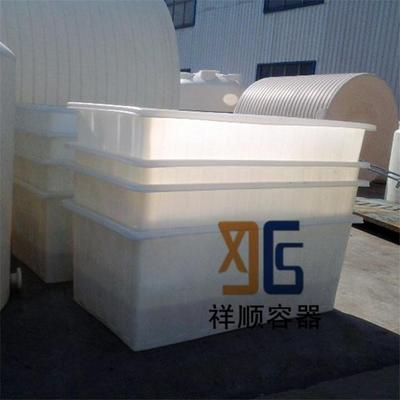 牛K-2500L长方形塑料水箱200升筋5方桶2.5吨耐腐蚀K-2500L料蓝色