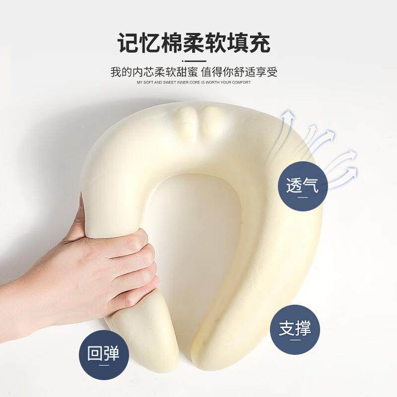 爱F萝兔装护颈U型枕旅行2AALTJF-05LTJ-058B,床上用品,U型枕/便携枕,淘宝优惠券,粉丝福利购,淘宝优惠卷
