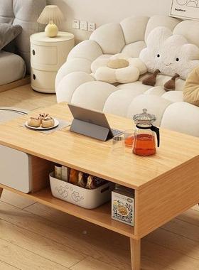 KUZ寓茶几客厅家用小户小型沙发几简约公出租屋用新款边卧室桌子