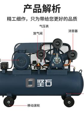 7w-.9/12.5空压机.5kw1.5kw2机.02kw空压船用煤矿用喷W-0.9/12漆