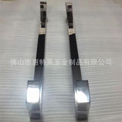 销工厂钢拉手单支不锈热亮光浴室执手实方心头管门把91065手冲凉