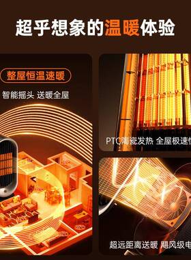 跨境新款暖风机0120W桌面取暖0器办公型立式节能11v家用小电FS012