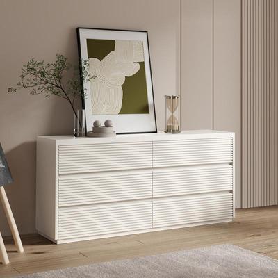 油风斗柜室奶储物柜实木卧柜子靠VUA墙主床尾柜收纳柜客厅六卧斗