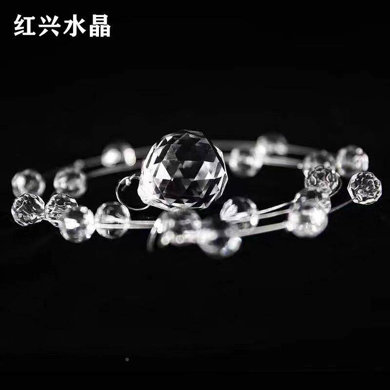 网红水晶珠帘婚庆道具水16565晶线菠帘婚礼顶装饰场景布珠置吊萝