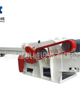 强制进料木材粉机碎大型鼓板破碎机木屑机TMK模盘式式木材削片机