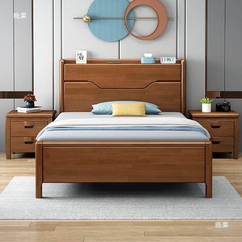 9cm公分单床108-21.2实木1米.35气压高箱储物床收纳侧开侧翻1人0