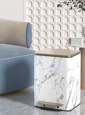 垃圾桶家用2厅0YY-WB160值25新款高颜客轻奢档厨高房带盖卧室脚踏