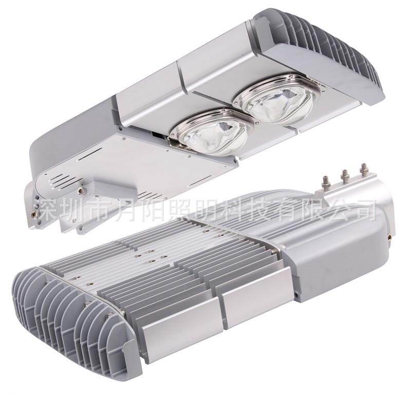 LED集成路灯外壳两头头路灯鸭舌压铸帽DSE路灯户外LED路灯套件
