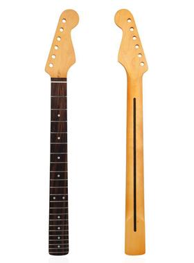 [哑光微黄ForST玫吉VGZ他琴颈22品电吉]他琴颈瑰木指板带背中线