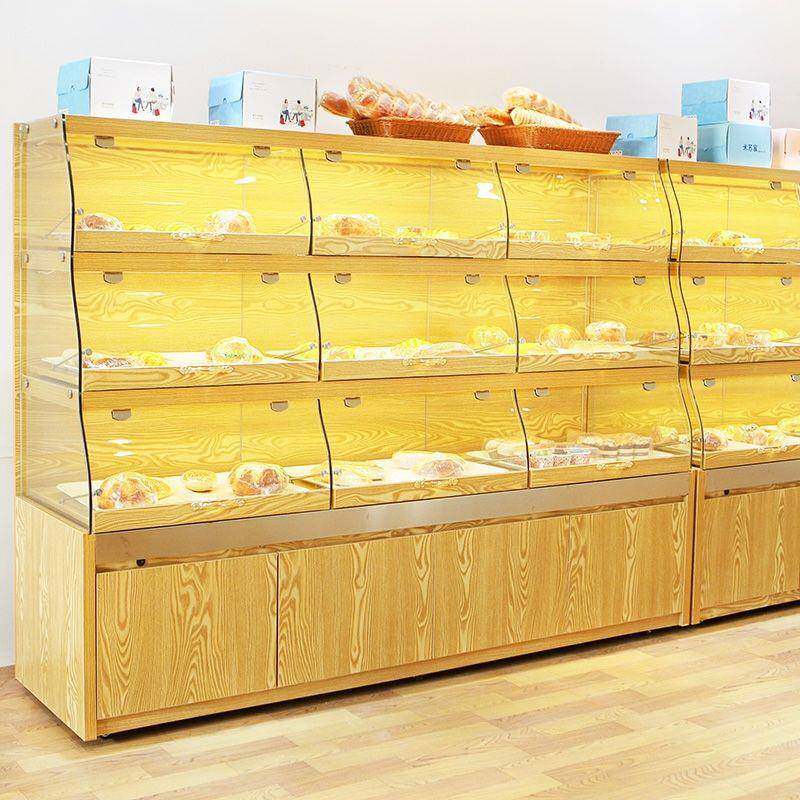 蛋549糕展示柜中岛台边面包面包柜展示柜柜柜模型柜玻璃商用展示