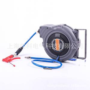 气气动工具HSV自动伸缩PU夹纱气管自锁鼓卷管器高压自动缩伸动工